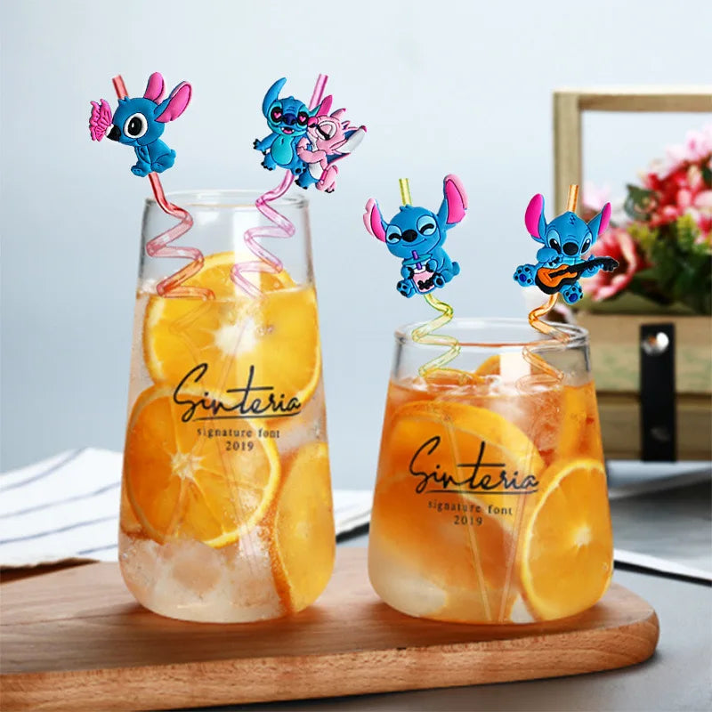 Canudo Reutilizável para Festa de aniversário LILO&STITCH