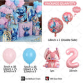 Conjunto de Arco com balão  Lilo & Stitch