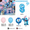 Conjunto de Arco com balão  Lilo & Stitch
