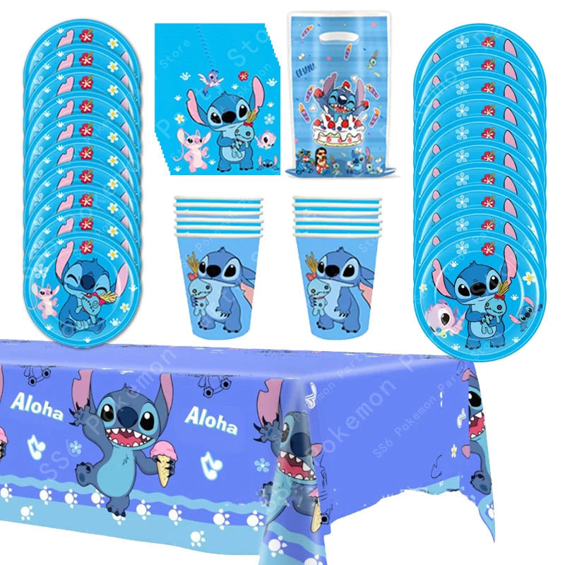 Kit decoração para Aniversario Disney Lilo and Stitch