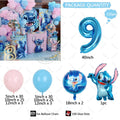 Conjunto de Arco com balão  Lilo & Stitch