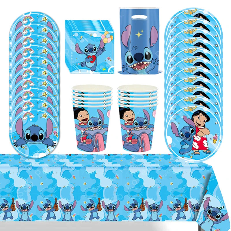 Kit decoração para Aniversario Disney Lilo and Stitch