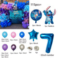 Conjunto de decoração do Stitch