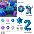 Conjunto de decoração do Stitch