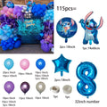 Conjunto de decoração do Stitch