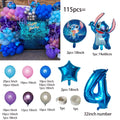 Conjunto de decoração do Stitch