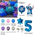 Conjunto de decoração do Stitch