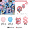 Conjunto de Arco com balão  Lilo & Stitch
