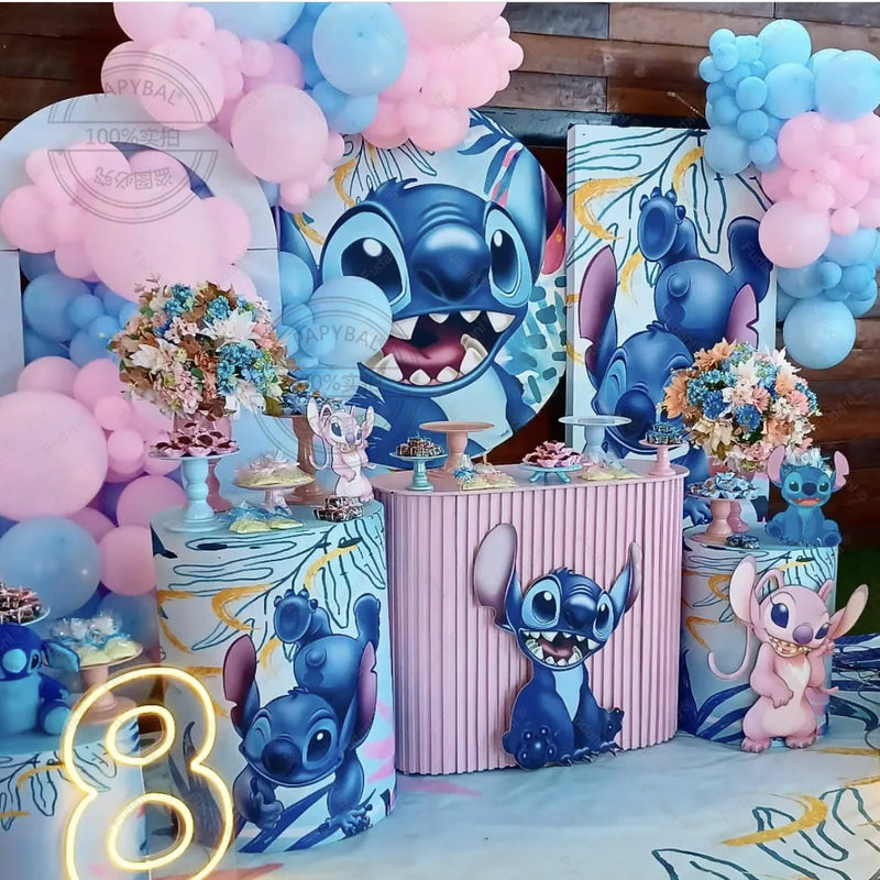 Conjunto de Arco com balão  Lilo & Stitch