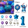 Conjunto de decoração do Stitch