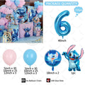 Conjunto de Arco com balão  Lilo & Stitch